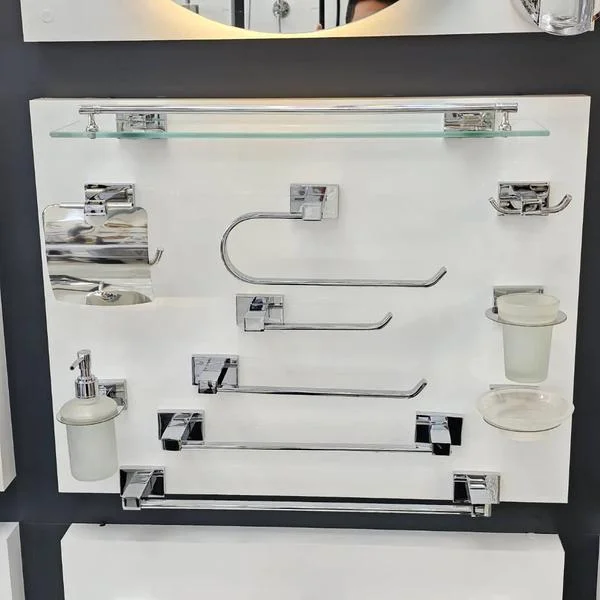 ست دیواری اکسسوری زمرد کروم