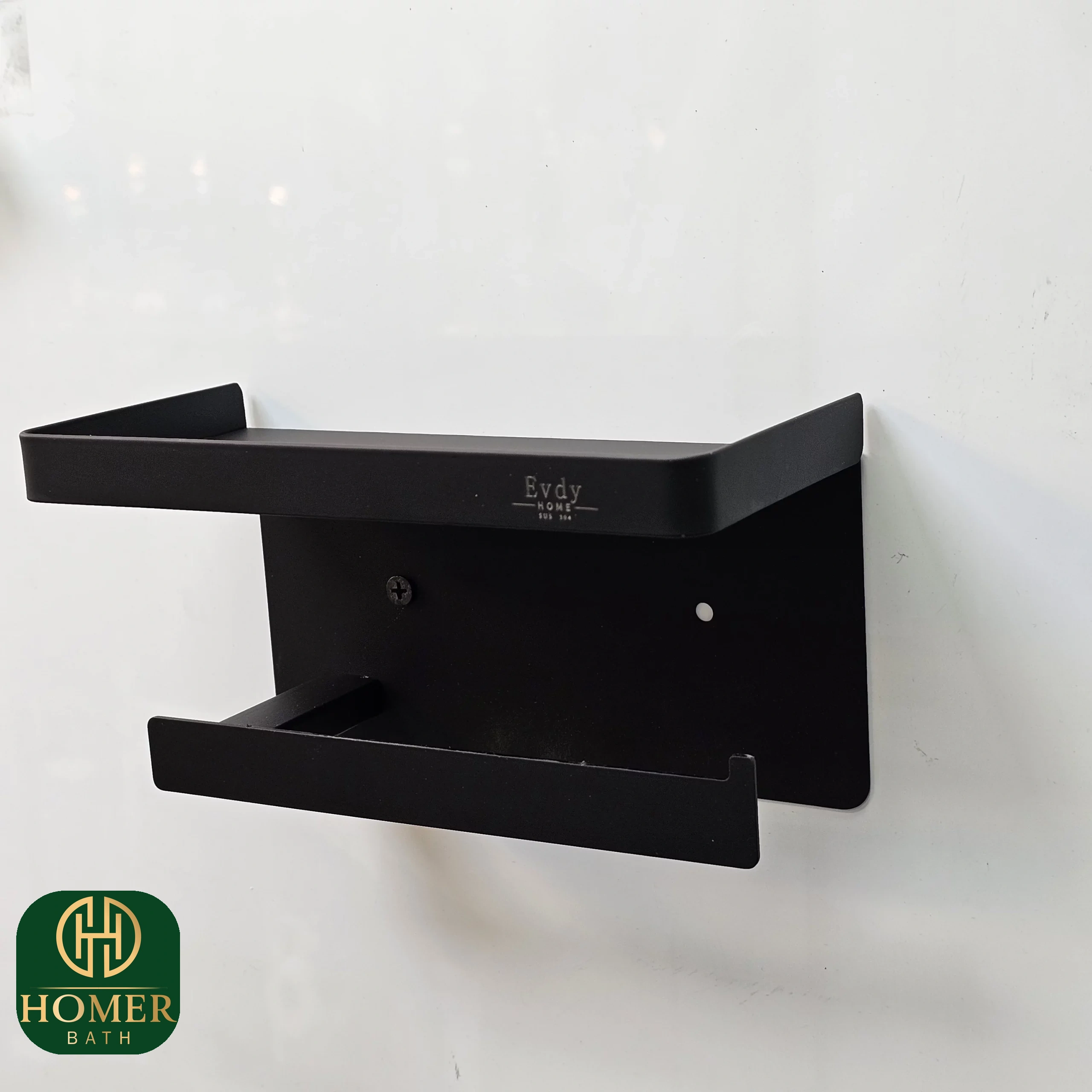 جای-دستمال-توالت-مشکی-موبایلدار-evdy-مدل-k-36