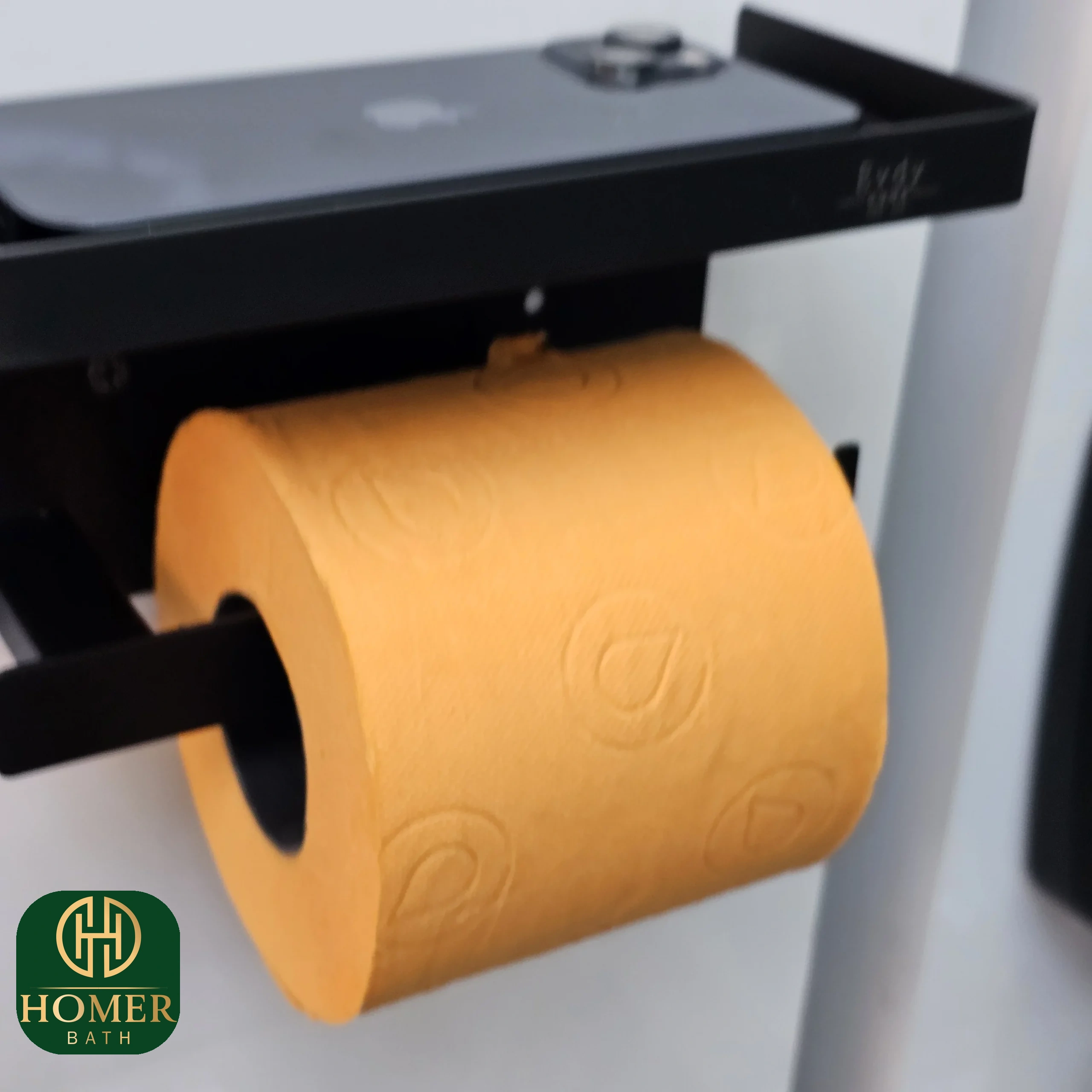 جای-دستمال-توالت-مشکی-موبایلدار-evdy-مدل-k-36