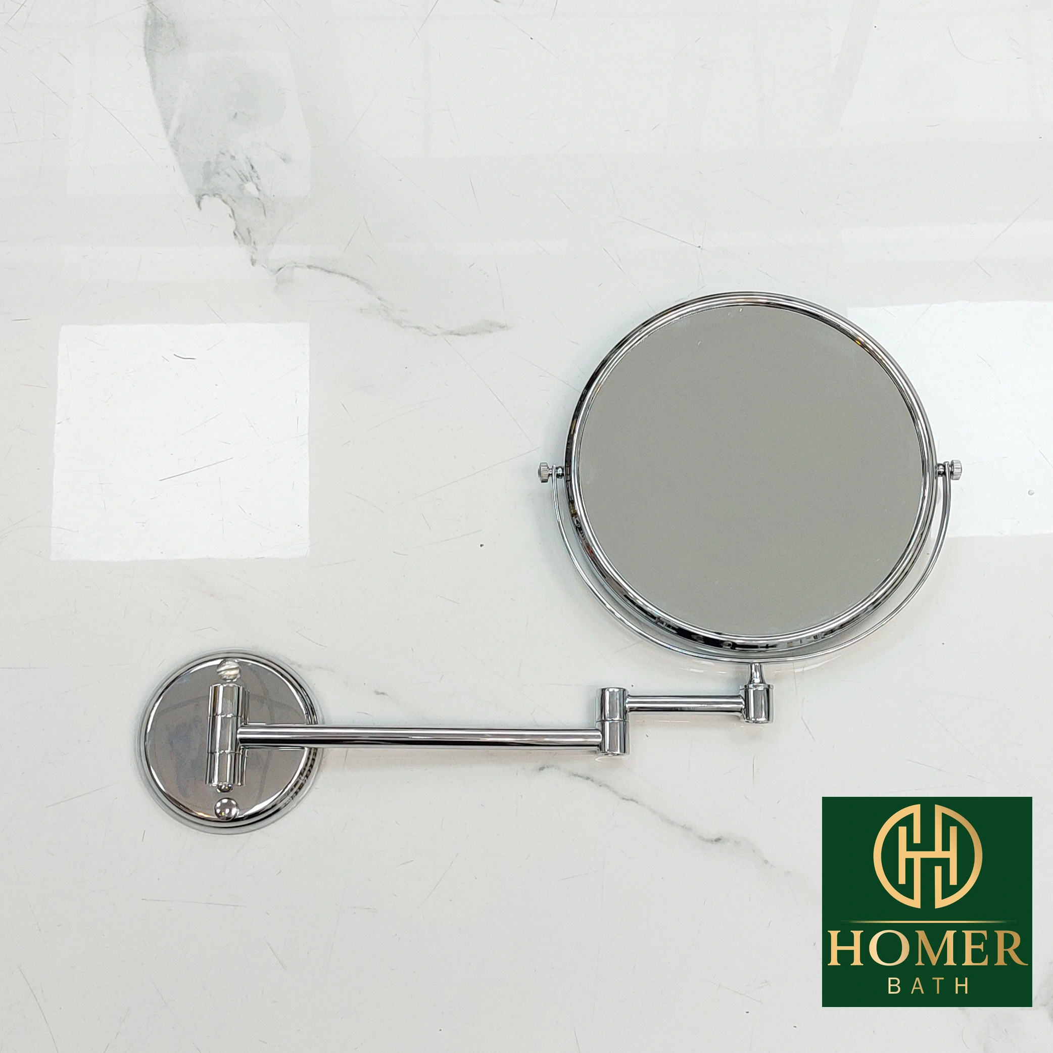 آینه-میکاپ-بازویی-5-برابر-کروم-هایشن-0112