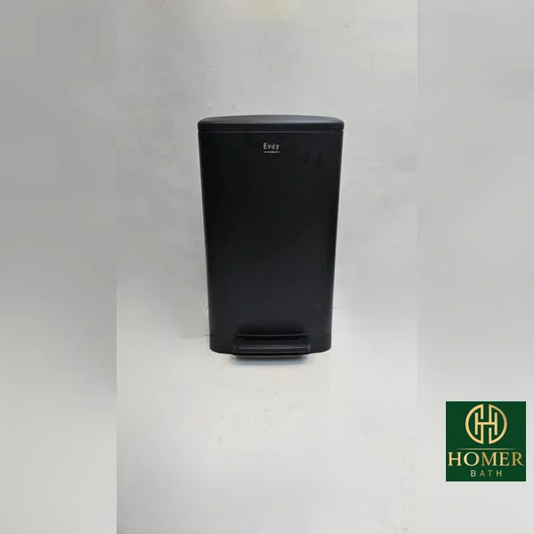 سطل پدالی ۳۰ لیتری مشکی اودی